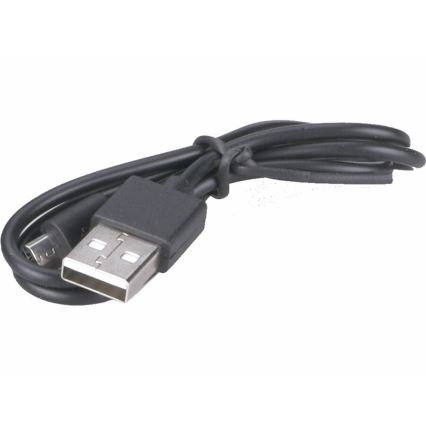 Extol - Linterna frontal LED recargable con sensor y luz roja LED/3W/1200 mAh/3,7V naranja/negro