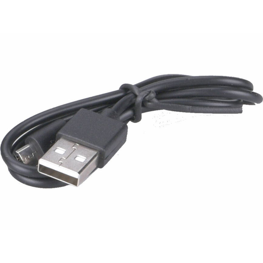 Extol - Linterna frontal LED recargable con sensor y luz roja LED/3W/1200 mAh/3,7V naranja/negro