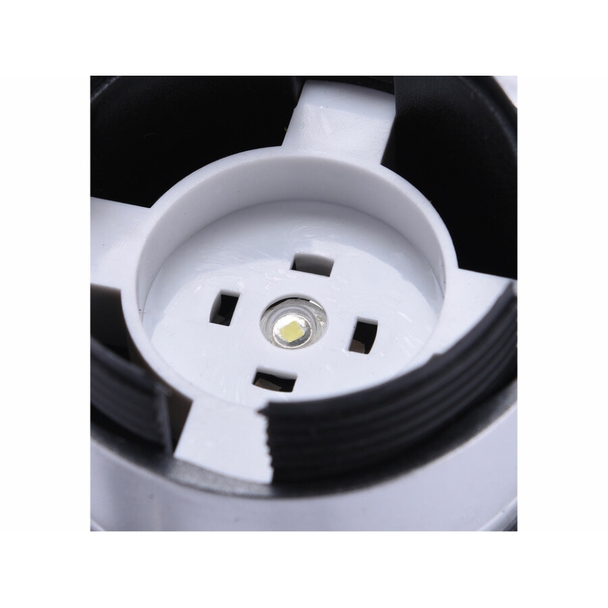 Extol - Linterna LED LED/1W/3xAA negro