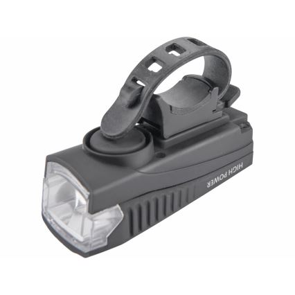 Extol - Linterna LED recargable con bocina para bicicleta LED/5W/1200 mAh/3,7V IPX4