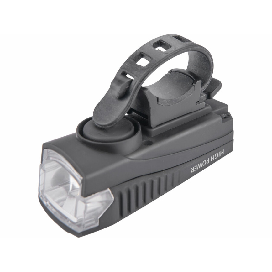 Extol - Linterna LED recargable con bocina para bicicleta LED/5W/1200 mAh/3,7V IPX4