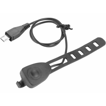Extol - Linterna LED recargable con bocina para bicicleta LED/5W/1200 mAh/3,7V IPX4