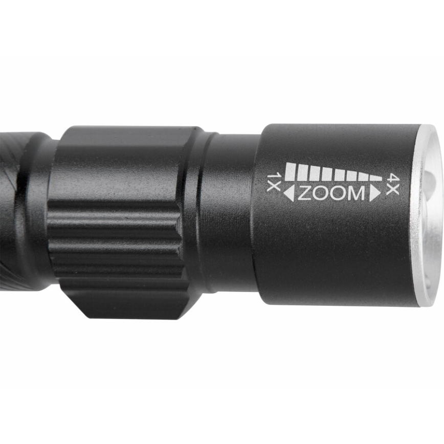 Extol - Linterna LED recargable LED/3W/450 mAh/3,7V negro