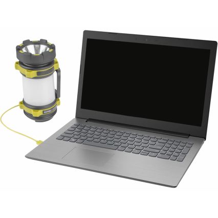 Extol - Linterna LED regulable con power bank LED/2600 mAh/3,7V IPX4