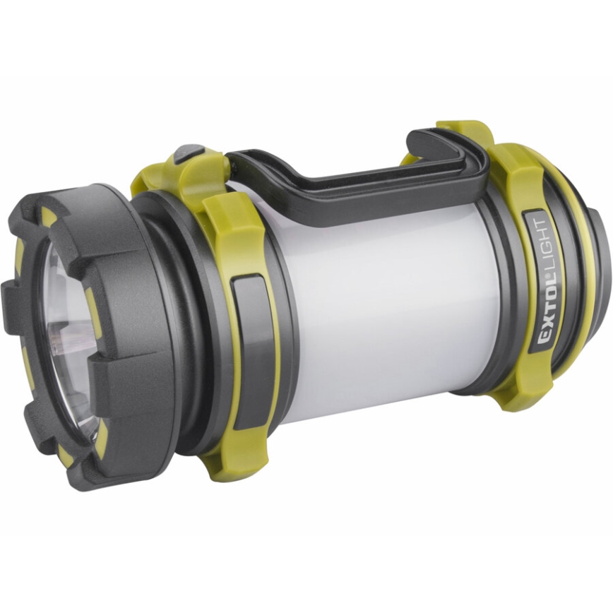 Extol - Linterna LED regulable con power bank LED/2600 mAh/3,7V IPX4