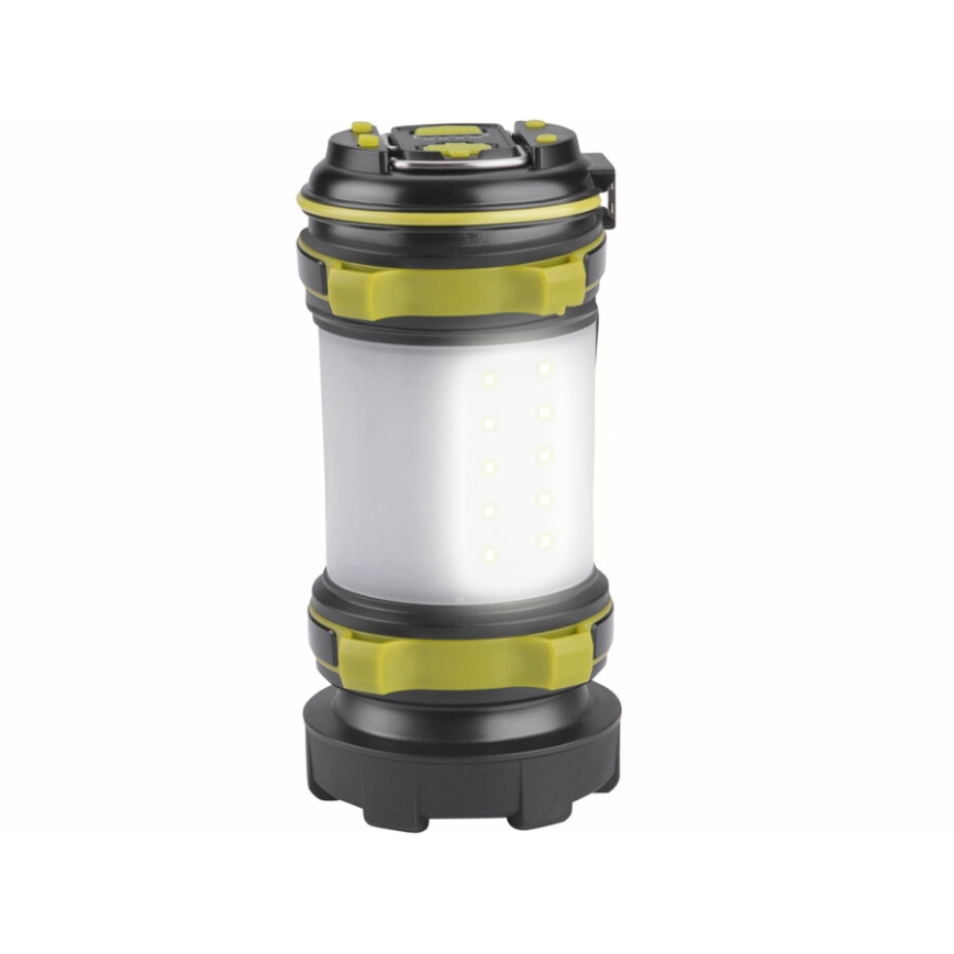 Extol - Linterna LED regulable con power bank LED/2600 mAh/3,7V IPX4