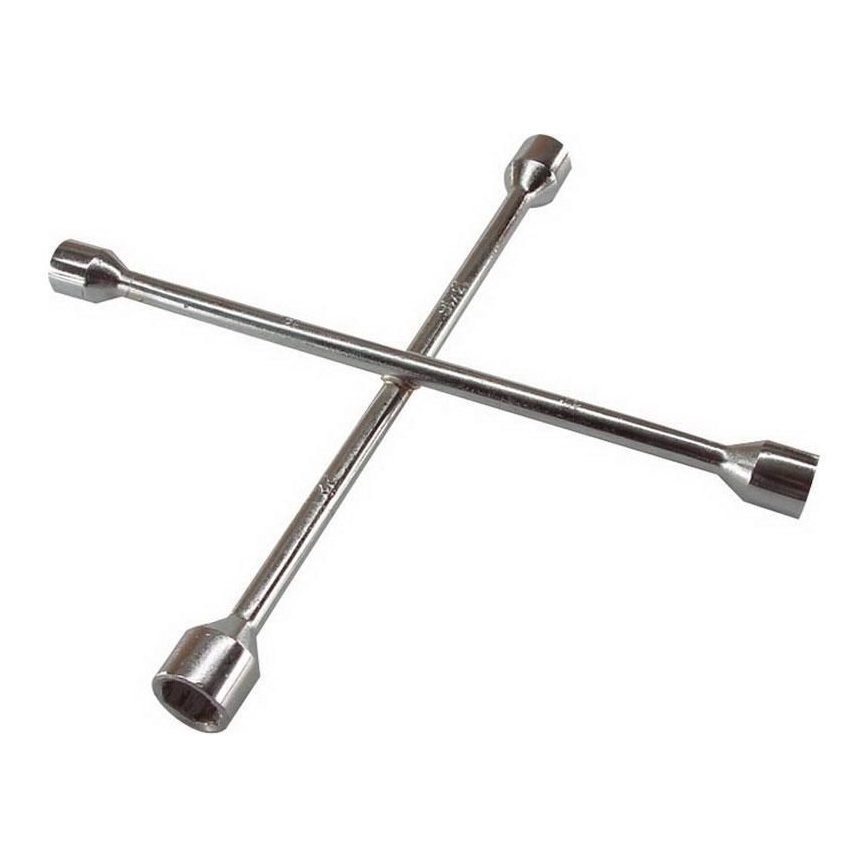 Extol - Llave en cruz para ruedas 17-19-21-23 mm