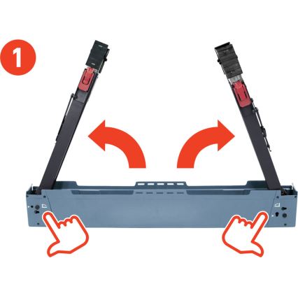 Extol Premium - Caballete de obra plegable