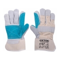 Extol Premium - Guantes de trabajo talla 10-10,5 blanco/azul