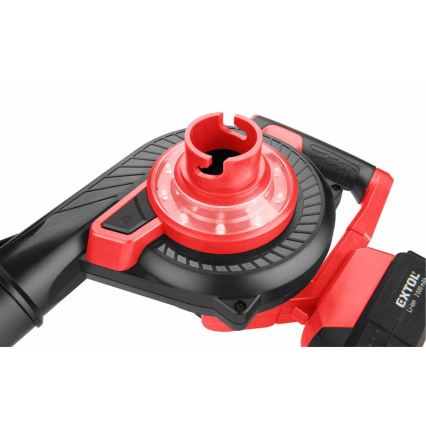 Extol Premium - Soplador inalámbrico 2en1 2000 mAh 20 V