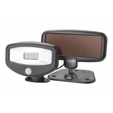 Extol - Proyector solar LED con sensor LED/500 mAh/3,7V IPX4