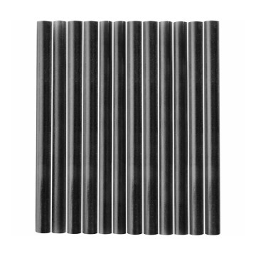 Extol - Varillas para pistola de pegamento caliente Ø 7,2 mm negro 12 uds.