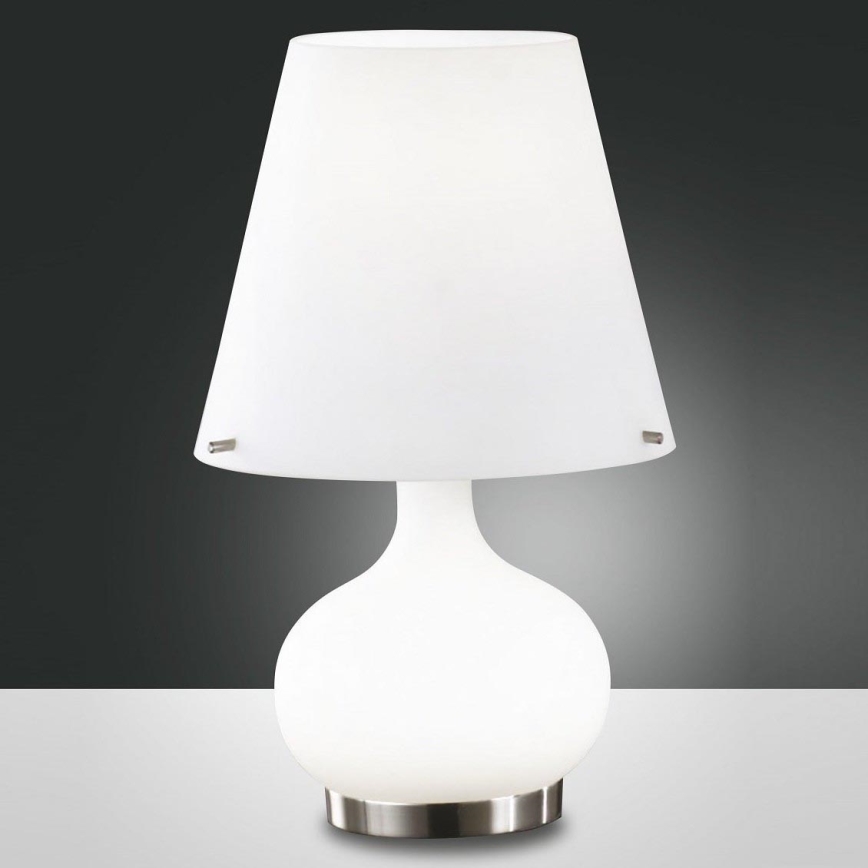 Fabas Luce 2533-34-102 - Lámpara de mesa ADE 1xG9/25W/230V + 1xE14/60W