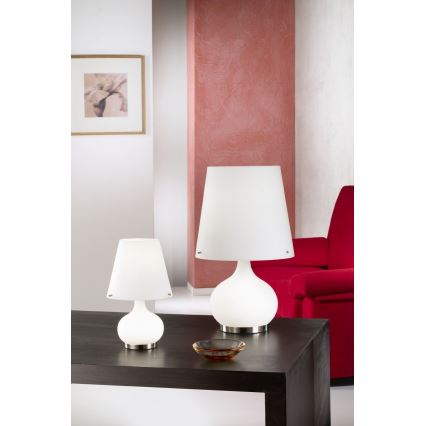Fabas Luce 2533-34-102 - Lámpara de mesa ADE 1xG9/25W/230V + 1xE14/60W
