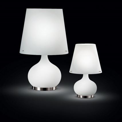 Fabas Luce 2533-34-102 - Lámpara de mesa ADE 1xG9/25W/230V + 1xE14/60W
