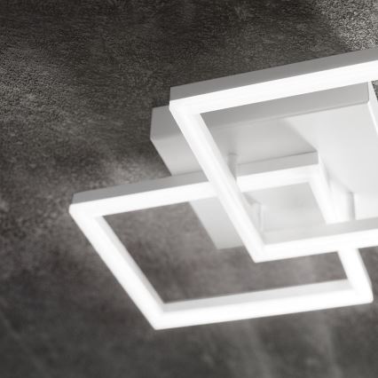 Fabas Luce 3394-29-102 - Plafón LED regulable BARD LED/39W/230V 4000K blanco