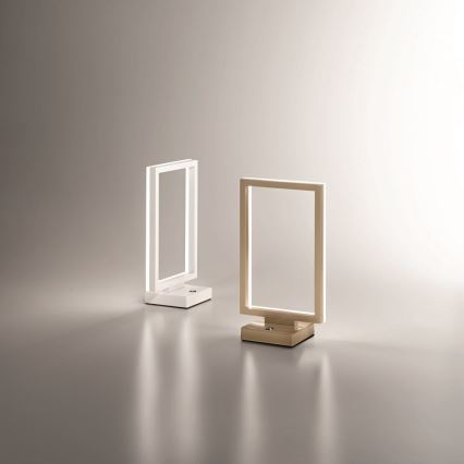 Fabas Luce 3394-30-225 - Lámpara de mesa LED regulable BARD LED/15W/230V dorado