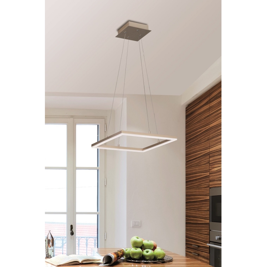 Fabas Luce 3394-40-225 - Lámpara de araña LED regulable en cadena BARD LED/39W/230V dorado