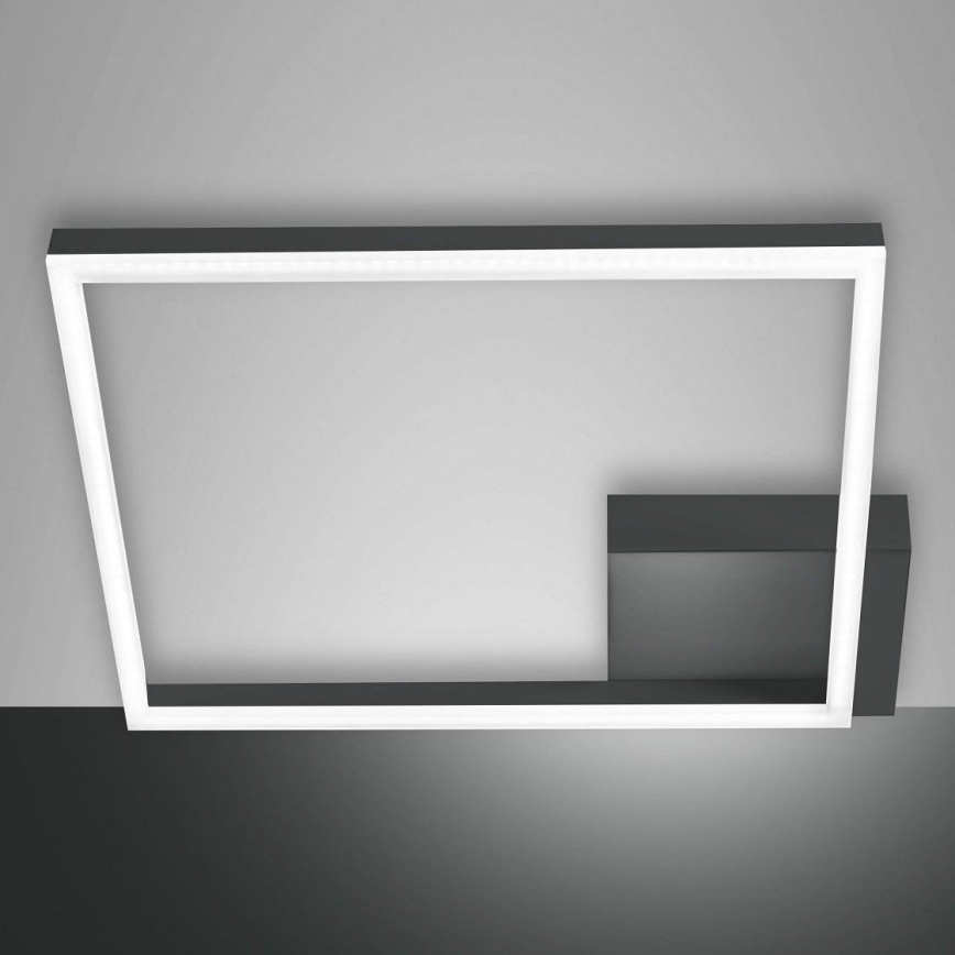 Fabas Luce 3394-61-282 - Plafón LED regulable BARD LED/39W/230V 3000K antracita