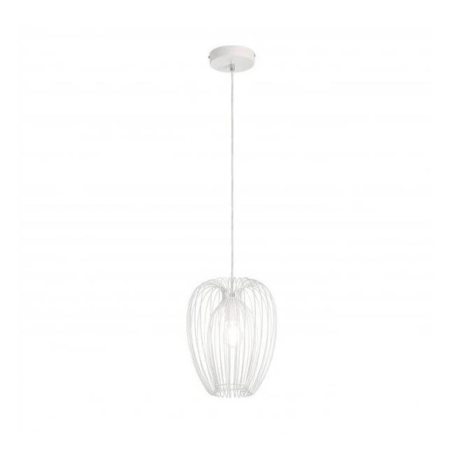 Fabas Luce 3677-45-102 - Lámpara colgante CAMP 1xE27/40W/230V blanco