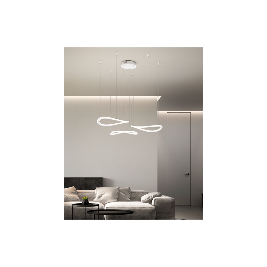 Fabas Luce 3711-47-102 - Lámpara LED colgante TIRRENO LED/50W/230V