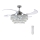 FANAWAY 212923 - Ventilador de techo LED VEIL 6xE14/4,5W/230V cromo brillante + control remoto
