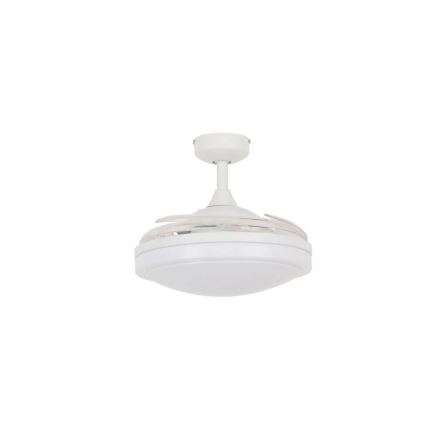 Lucci Air 212980 - Ventilador de techo FANAWAY EVORA 2xE27/15W/230V blanco