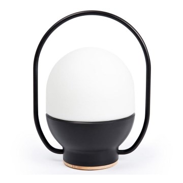 FARO 01016 - Lámpara de mesa LED regulable TAKE AWAY LED/1,5W/3,7V 2700K 2600 mAh negro