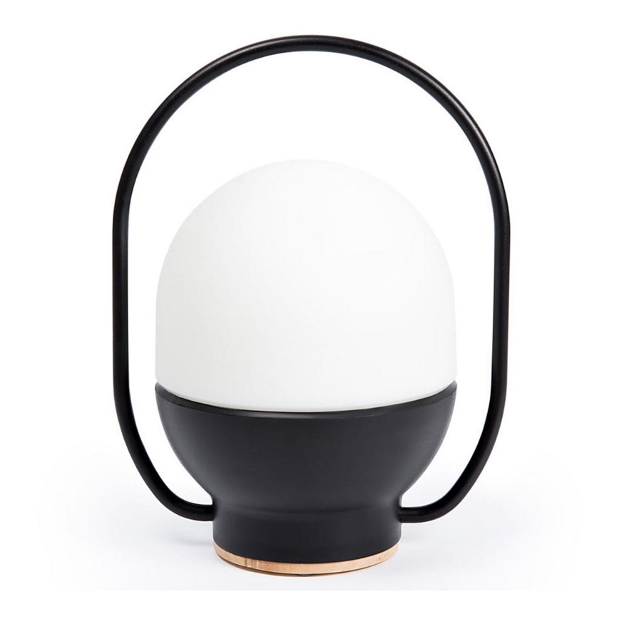 FARO 01016 - Lámpara de mesa LED regulable TAKE AWAY LED/1,5W/3,7V 2700K 2600 mAh negro