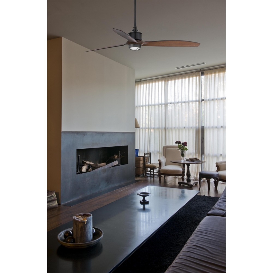 FARO 33391 - LED Luz para ventilador ETERFAN LED/13W/230V negro