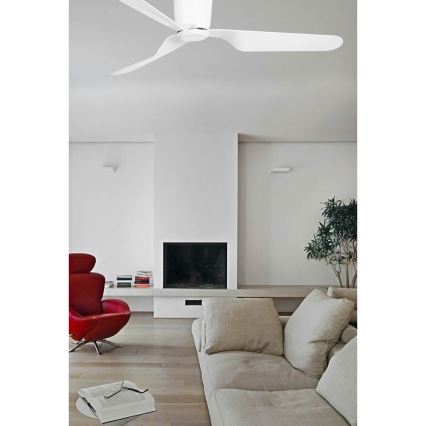 FARO 33471N - Ventilador de techo PEMBA blanco + mando a distancia