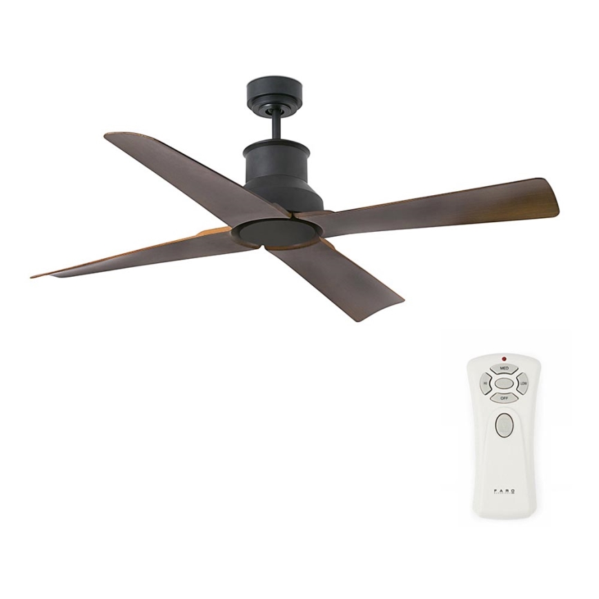 FARO 33481 - Ventilador de techo WINCHE con mando a distancia IP44
