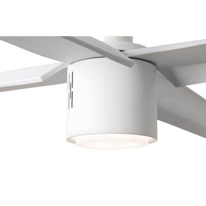 FARO 33494 - Ventilador de techo LED regulable ATTOS LED/20W/230V blanco + control remoto