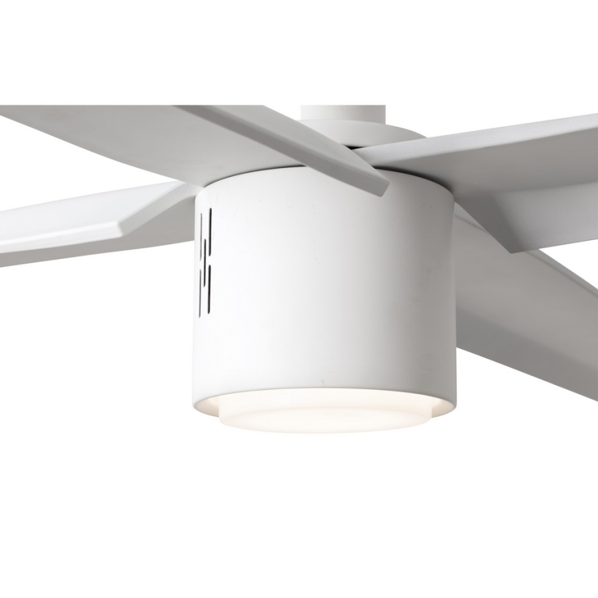 FARO 33494 - Ventilador de techo LED regulable ATTOS LED/20W/230V blanco + control remoto