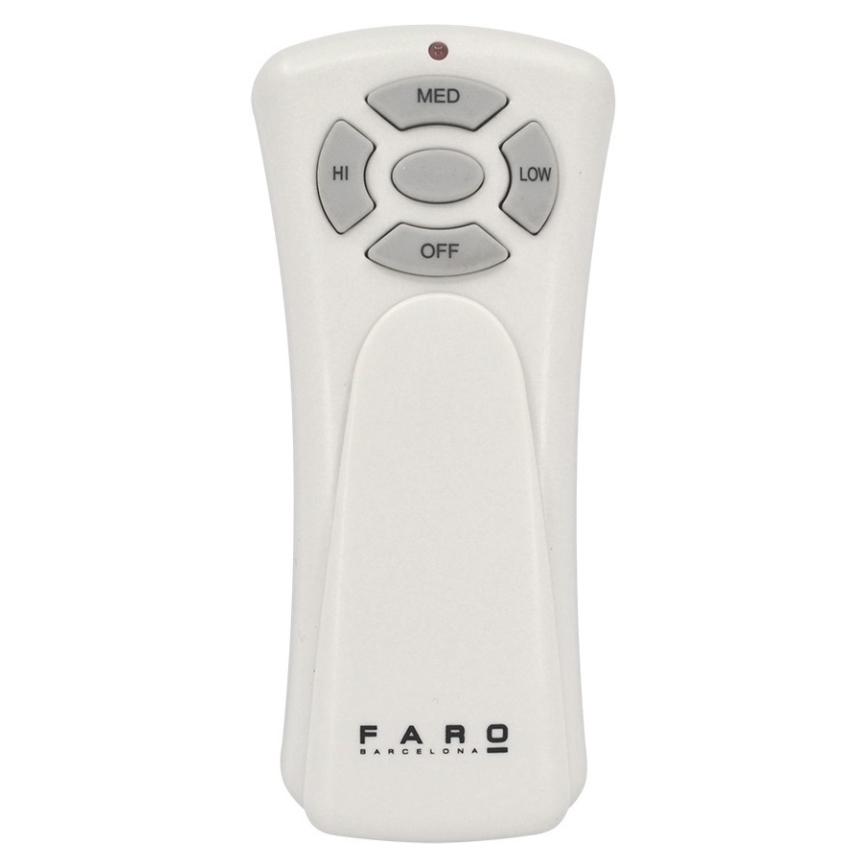 FARO 33516DC - Ventilador de techo LANTAU negro/marrón d. 132 cm + control remoto
