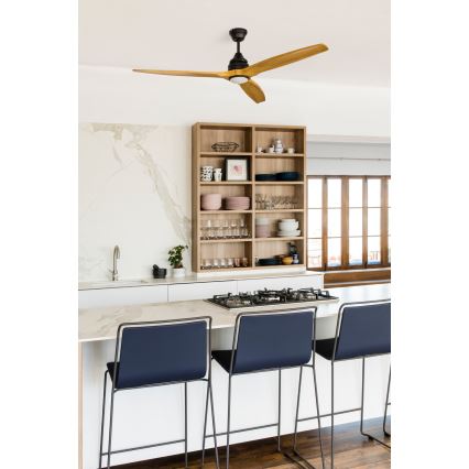 FARO 33719DC - Ventilador de techo LED regulable ALO LED/20W/230V 2700/4000/6500K diá. 152 cm + control remoto