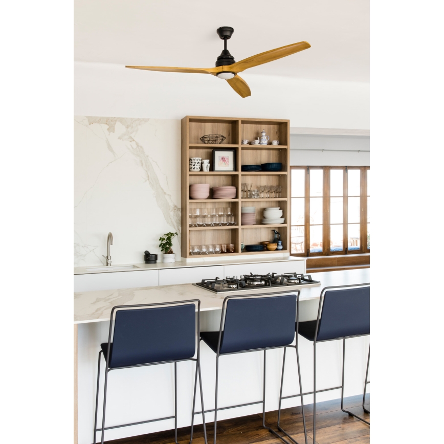 FARO 33719DC - Ventilador de techo LED regulable ALO LED/20W/230V 2700/4000/6500K diá. 152 cm + control remoto
