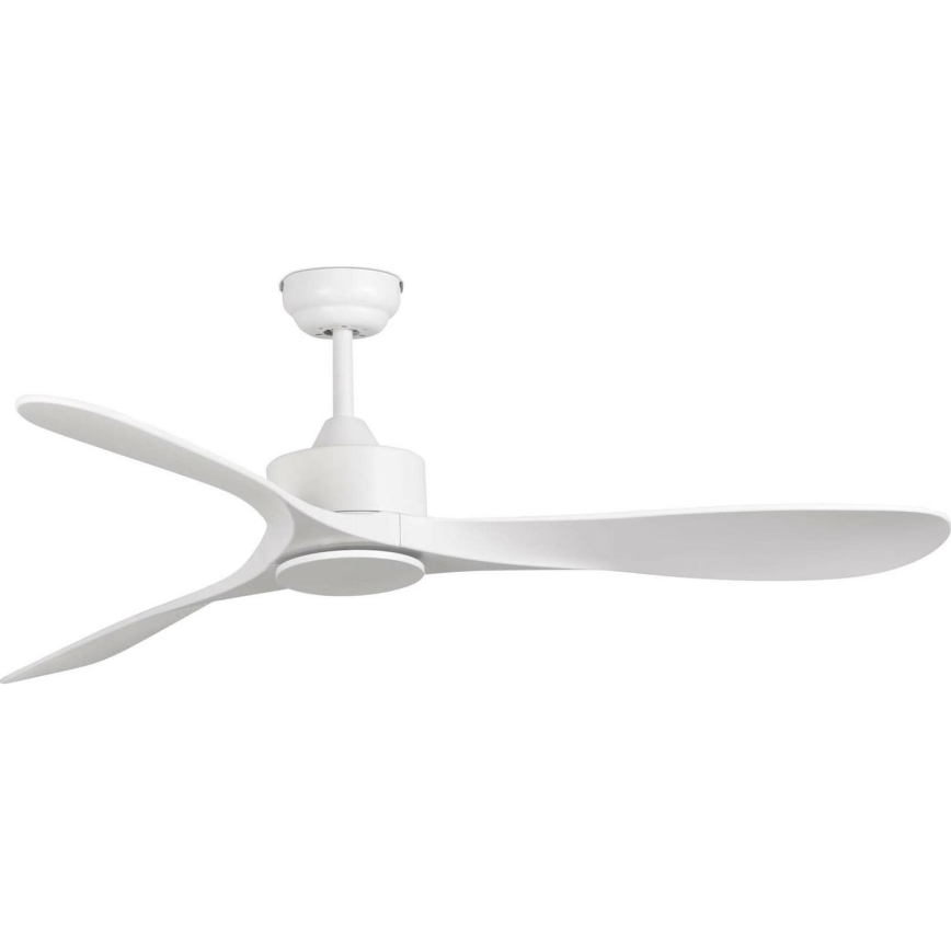 FARO 33750DCWT - Ventilador de techo LUZON L blanco diá. 132 cm Wi-Fi Tuya + control remoto