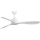 FARO 33750DCWT - Ventilador de techo LUZON L blanco diá. 132 cm Wi-Fi Tuya + control remoto