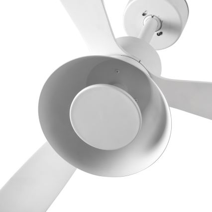 FARO 33760WT-22 - Ventilador de techo LED regulable AMELIA L CONE LED/20W/230V 2700/3500/5000K blanco diá. 132 cm Wi-Fi Tuya + control remoto