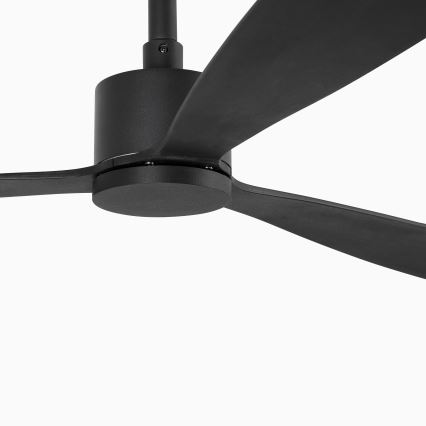 FARO 33761WT - Ventilador de techo AMELIA L negro diá. 132 cm Wi-Fi Tuya + control remoto