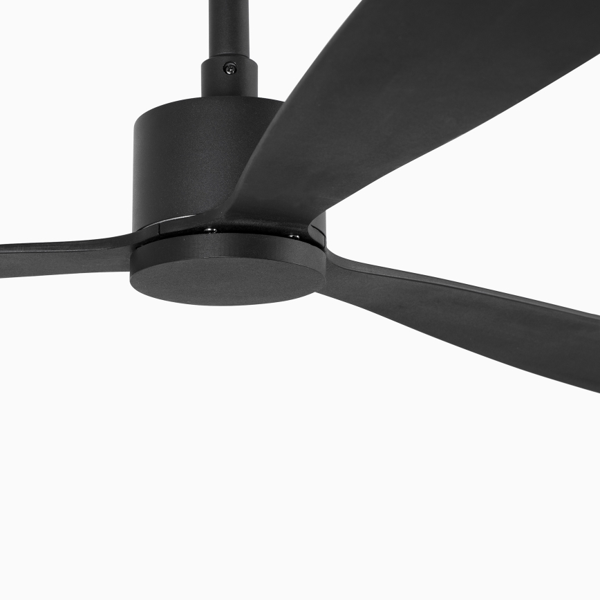 FARO 33761WT - Ventilador de techo AMELIA L negro diá. 132 cm Wi-Fi Tuya + control remoto