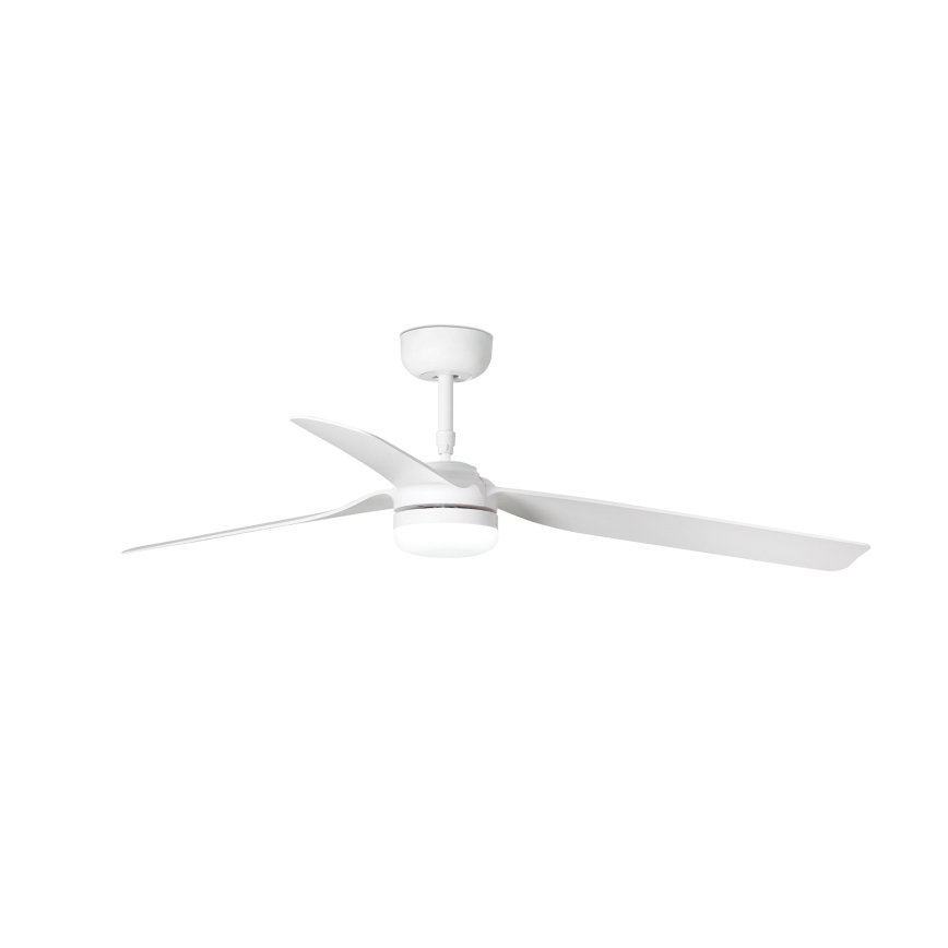 FARO 33814WT-20 - Ventilador de techo LED regulable PUNT M LED/18W/230V 3000/4200/6500K blanco diá. 132 cm Wi-Fi Tuya + control remoto