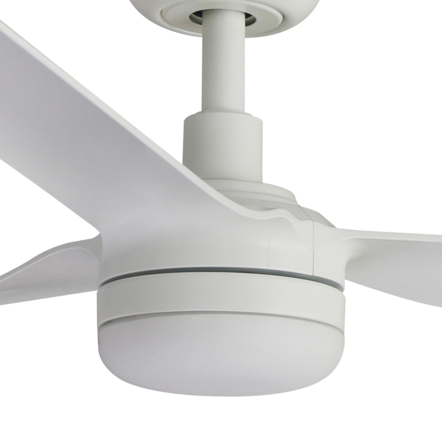 FARO 33814WT-20 - Ventilador de techo LED regulable PUNT M LED/18W/230V 3000/4200/6500K blanco diá. 132 cm Wi-Fi Tuya + control remoto