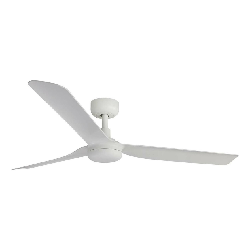 FARO 33814WT - Ventilador de techo PUNT M blanco diá. 132 cm Wi-Fi Tuya + control remoto