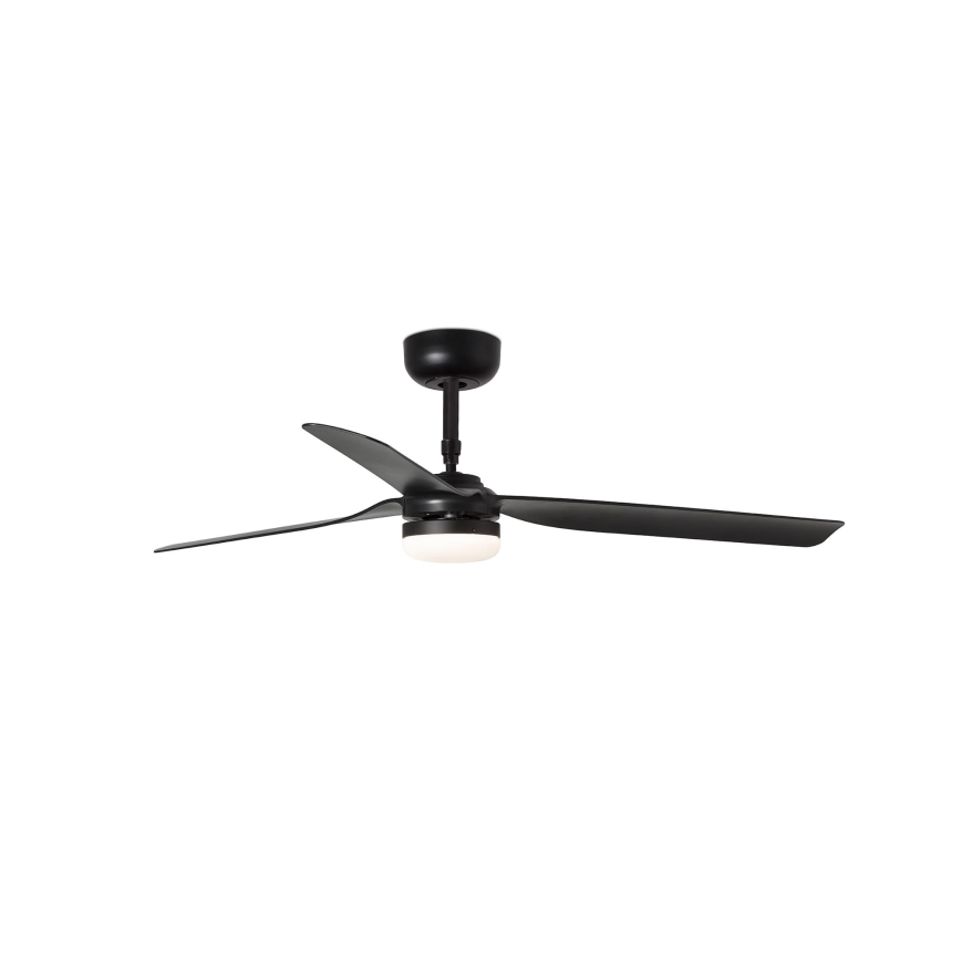 FARO 33815WT-21 - Ventilador de techo LED regulable PUNT M LED/18W/230V 3000/4200/6500K negro diá. 132 cm Wi-Fi Tuya + control remoto