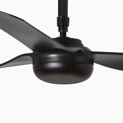 FARO 33815WT - Ventilador de techo PUNT M negro diá. 132 cm Wi-Fi Tuya + control remoto
