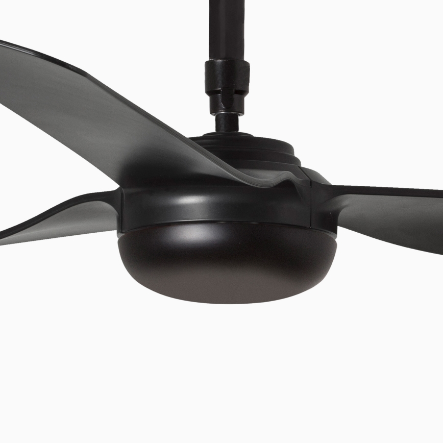 FARO 33815WT - Ventilador de techo PUNT M negro diá. 132 cm Wi-Fi Tuya + control remoto