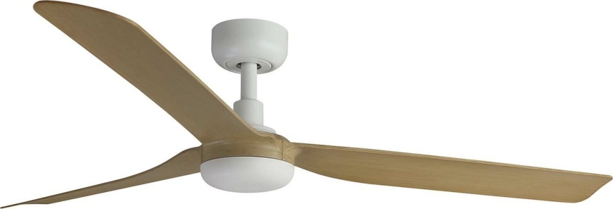 FARO 33816WT - Ventilador de techo PUNT M marrón/blanco diá. 132 cm Wi-Fi Tuya + control remoto