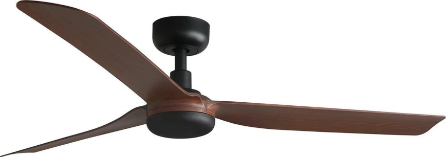 FARO 33817WT - Ventilador de techo PUNT M marrón/negro diá. 132 cm Wi-Fi Tuya + control remoto